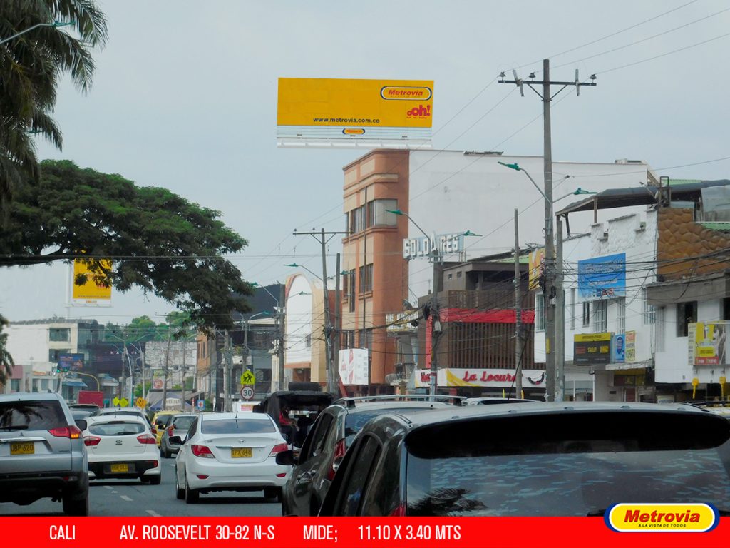 Av Roosv. (Calle 6 # 30 - 82) N > S