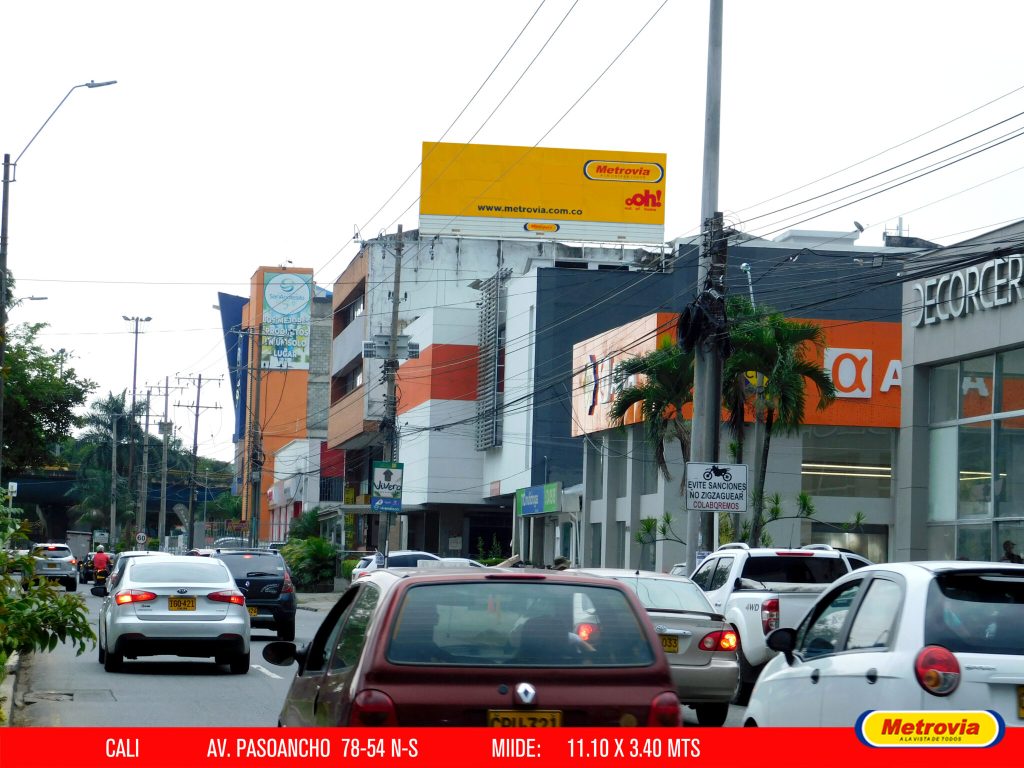 Av Pasoancho Calle 13 # 78 - 54 N > S