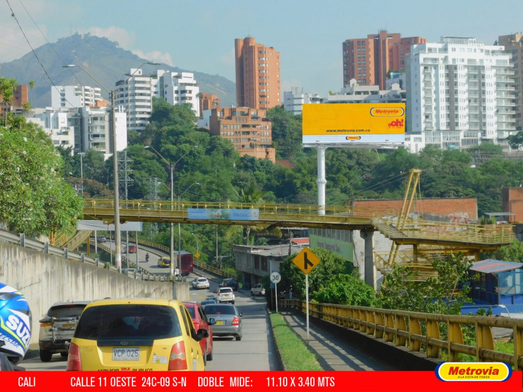 Calle 11 Oeste # 24C - 09 S > N