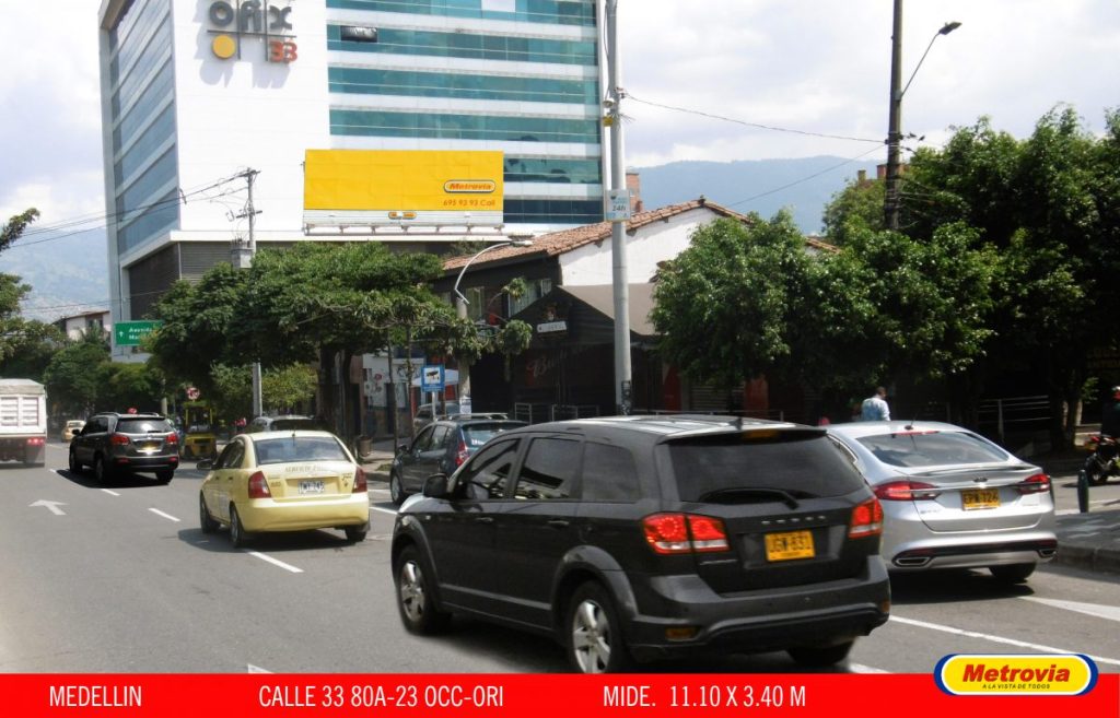 Calle 33 # 80A - 23 OC > OR