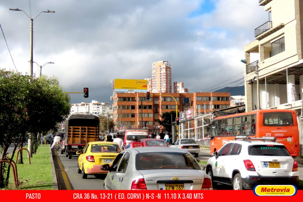 Cr. 36 13 - 21 Av. Panam. Ed. Corvi N > S