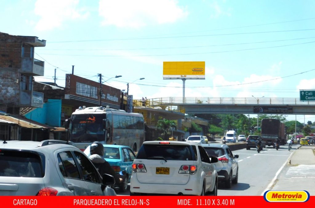 Calle 1 2A - 71 N > S Parqueadero El Reloj